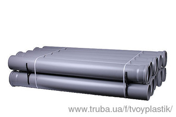 Труба канализационная ПВХ пластиковая Ø 110 L= 0,315