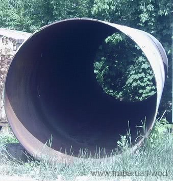 Труба металлическая, толстостенная большого диаметра (сухая) 10340 х 2020 х 20 (10.3т)