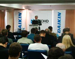 В Киеве состоялся мастер-класс по тепловому насосу DAIKIN Altherma