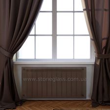 Стеклянные экраны для радиаторов из тонированного в массе стекла &mdash; Stoneglass