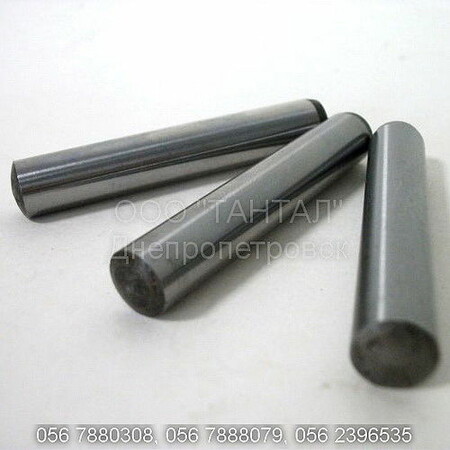 Штифт цилиндрический закалённый шлифованый 12х70 ГОСТ 24296-93 производство ТАНТАЛ сталь 45