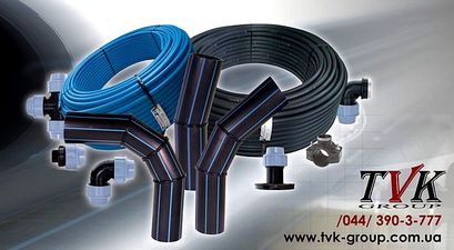 Напорные ПЭ (полиэтиленовые) трубы для водопровода &mdash; ТВК ИНФРА