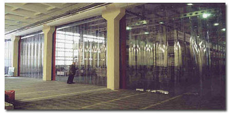 Использование полосовых "силиконовых" завес как гибкие перегородки температурного контроля и климатического зонирования помещений &mdash; Энерго-резерв