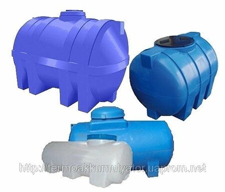 Емкости пластиковые горизонтальные от 100 л до 5000л