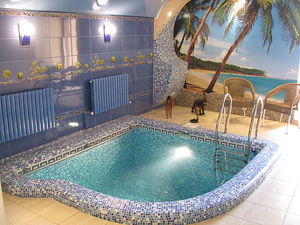 Частный бассейн при сауне г. Кривой Рог &mdash; AlfaPool