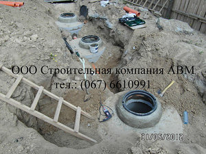 Септики из бетонных колец &mdash; Строительная компания АВМ