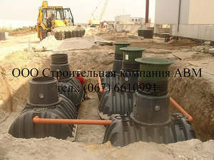 Автономная канализация на коттеджный поселок &mdash; Строительная компания АВМ