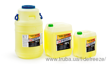 Незамерзающая жидкость для систем отопления DEFREEZE — БИШОФИТ Незамерзающая жидкость для систем отопления DEFREEZE — БИШОФИТ