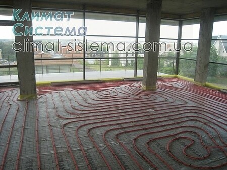 Монтаж теплых полов г. Харьков, пос. Родичи