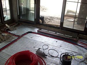 Система отопления, теплый пол, дом 600 кв.м., с. Крюковщина, Киевская обл. &mdash; Дана-Сервис