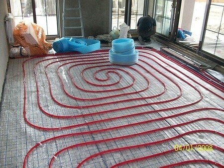 Система отопления, теплый пол, дом 600 кв.м., с. Крюковщина, Киевская обл.