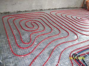 Система отопления, теплый пол, дом 600 кв.м., с. Крюковщина, Киевская обл. &mdash; Дана-Сервис