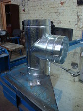 тройник &mdash; Вентиляция и дымоходы