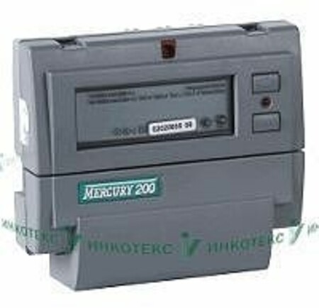Счетчик электроэнергии однофазный, многотарифный Меркурий 200