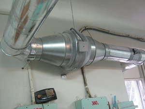 Вытяжной вентилятор. &mdash; КАРОФФ