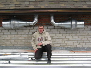 Приточный и вытяжной вентиляторы. &mdash; КАРОФФ