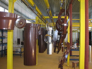 Цех порошковой покраска &mdash; Коминвент