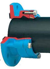 Фланец фиксирующий для ПЭ и ПВХ труб System2000 &mdash; КП Вода