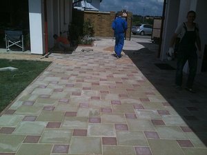 Укладка тротуарной плитки киев и область &mdash; Landstone