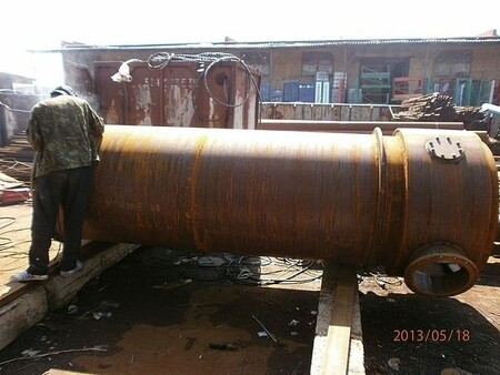 Изготовление теплообменника на производственной площадке компании, фото 1