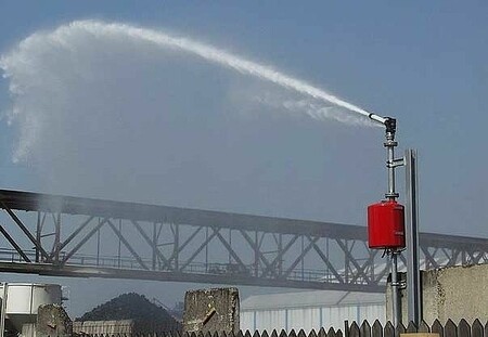 Пылеподавление: водяные пушки Perrot (Германия)