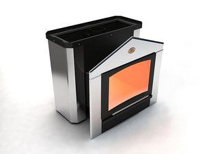 Печь-каменка "Горизонталь" &mdash; Новаслав