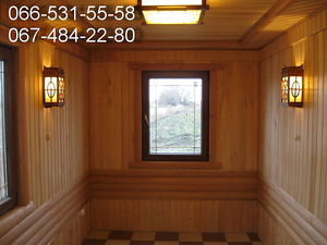 Предбанник, комната отдыха  в сауне. &mdash; Розгон Е.А