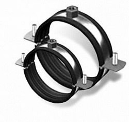 Хомут металл-резина
