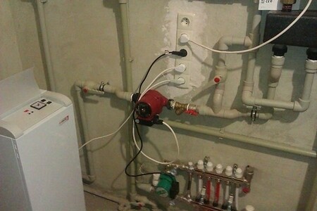 Индивидуальное отопление частного дома.