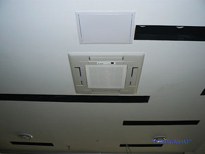 Монтаж кондиционера кассетного типа &mdash; СОЮЗКЛИМАТ