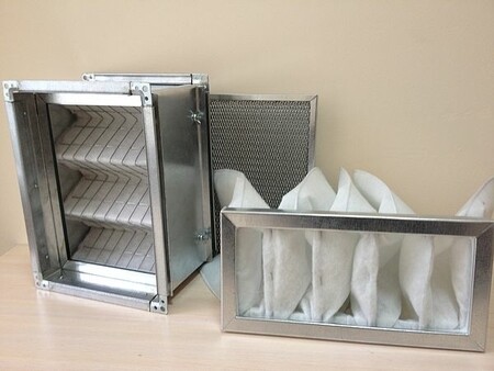 Фильтры для прямоугольных каналов и зонтов