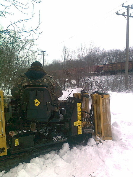 Бурение под газопровод