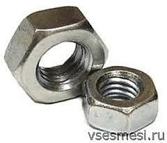 Гайка ГОСТ 5915-70/DIN 934 &mdash; Технокомплект ТК