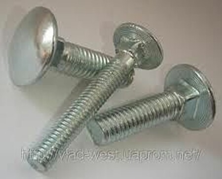 БОЛТ мебельный ГОСТ 7802-70 / DIN 603