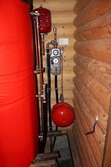 Подключение солнечной станции к теплоаккумулятору