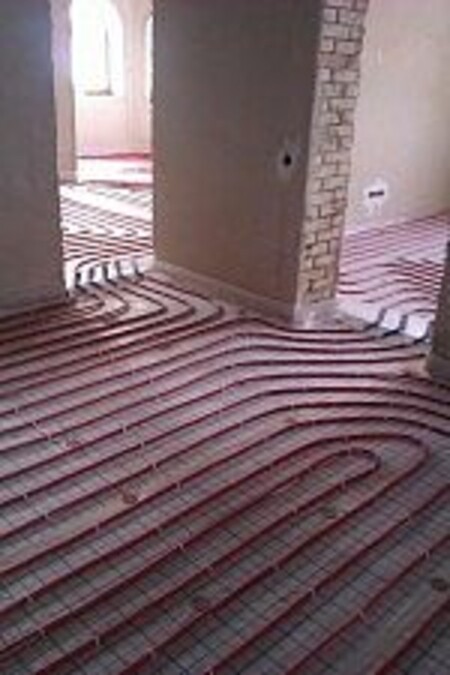 Теплый водяной пол.