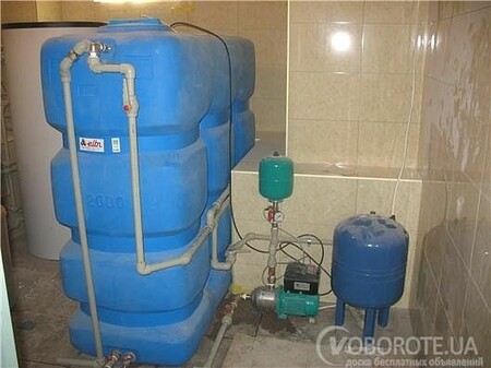 запас и очистка воды