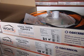 Тонкий теплый пол Woks - 10 &mdash; Одескабель