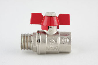 Кран шаровый НВ красная бабочка &mdash; Индустрия-РС
