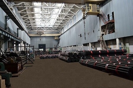 Участок по производству насосно-компрессорных труб