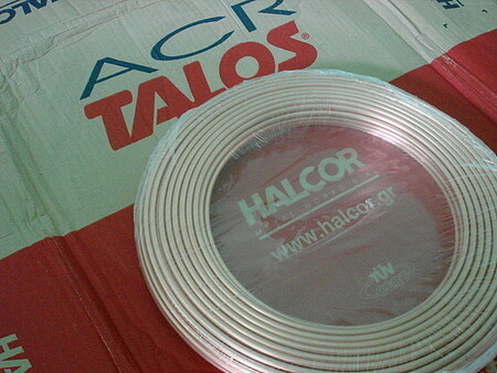 Дюймовая МЕДНАЯ ТРУБА производства HALCOR (Греция)