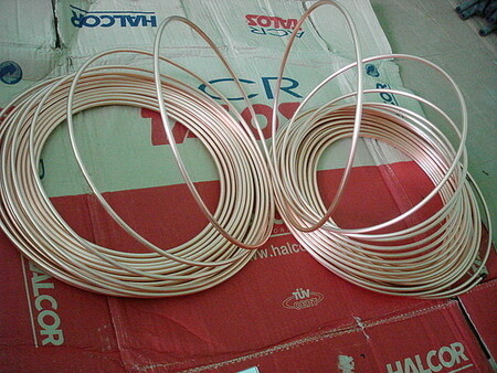 Дюймовая МЕДНАЯ ТРУБА производства HALCOR (Греция)