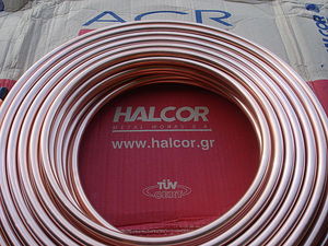 Дюймовая МЕДНАЯ ТРУБА производства HALCOR (Греция) &mdash; Eclima