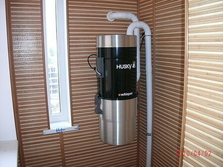 Встроенный пылесос Husky Whisper