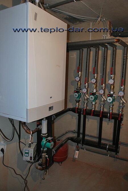 топочная с кондесационным котлом Baxi