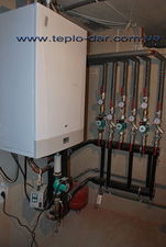 топочная с кондесационным котлом Baxi &mdash; Теплодар