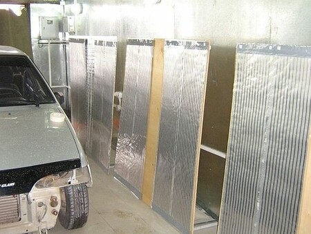 ПЛЭН в покрасочной камере