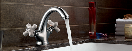 Кран для раковины латунь