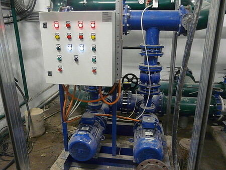 Завод `Лукор` Калуш станции пожаротушения