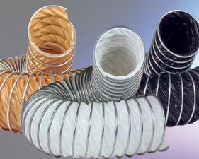 Вентиляционные воздуховоды из тефлона, стекловолокна,  и гибкие гофрированные из лютниовинила &mdash; АлВентТех